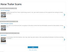 Tablet Screenshot of horsetrailerscams2watch4.blogspot.com