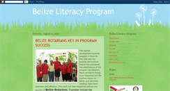 Desktop Screenshot of belizeliteracy.blogspot.com