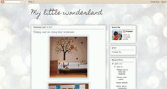 Desktop Screenshot of mylittlewonderland-prolesik.blogspot.com