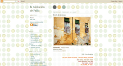 Desktop Screenshot of lahabitaciondefrida.blogspot.com
