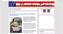Desktop Screenshot of homelesspatriot.blogspot.com