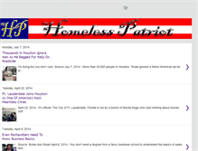 Tablet Screenshot of homelesspatriot.blogspot.com