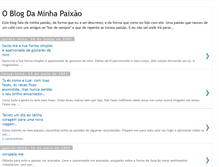 Tablet Screenshot of oblogdaminhapaixao.blogspot.com