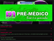 Tablet Screenshot of pre-medico.blogspot.com