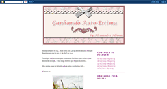 Desktop Screenshot of ganhandoautoestima.blogspot.com