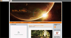 Desktop Screenshot of ianquill.blogspot.com