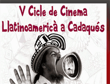 Tablet Screenshot of ciclecinemallatinoamericacadaques.blogspot.com