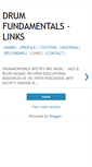 Mobile Screenshot of drumfundamentals-links.blogspot.com