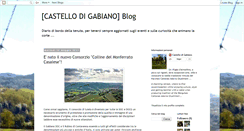 Desktop Screenshot of castellodigabiano.blogspot.com