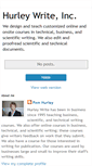 Mobile Screenshot of hurleywrite.blogspot.com