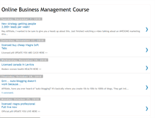 Tablet Screenshot of manage-business.blogspot.com