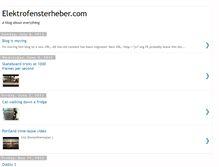 Tablet Screenshot of elektrofensterheber.blogspot.com