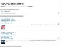 Tablet Screenshot of mayasnet.blogspot.com