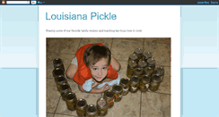 Desktop Screenshot of louisianapickle.blogspot.com