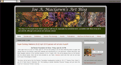 Desktop Screenshot of joemacgown.blogspot.com
