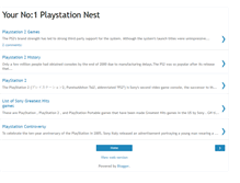 Tablet Screenshot of playstation-nest.blogspot.com