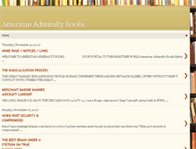 Tablet Screenshot of americanadmiraltybooks.blogspot.com