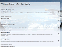 Tablet Screenshot of gradyhssingle.blogspot.com