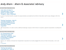 Tablet Screenshot of andyahern-ahernassociatesadvisory.blogspot.com