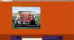 Desktop Screenshot of montehermosodeportivo.blogspot.com