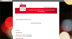 Desktop Screenshot of creative-tuesday.blogspot.com