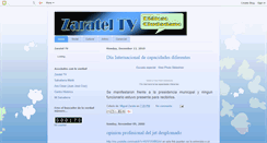 Desktop Screenshot of dialogosalvatierra.blogspot.com