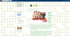 Desktop Screenshot of antesydespuesdetodounpoco.blogspot.com
