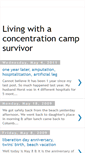 Mobile Screenshot of livingwithconcentrationcampsurvivor.blogspot.com