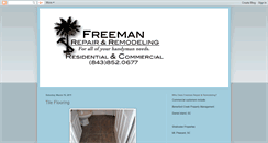 Desktop Screenshot of freemanrepairandremodeling.blogspot.com