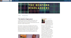 Desktop Screenshot of bedfordhighlanders.blogspot.com