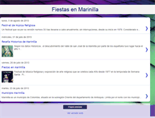 Tablet Screenshot of fiestasenmarinilla.blogspot.com