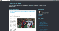 Desktop Screenshot of calcioronzino.blogspot.com