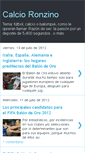 Mobile Screenshot of calcioronzino.blogspot.com