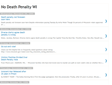 Tablet Screenshot of nodeathpenaltywi.blogspot.com