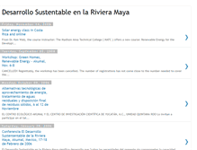 Tablet Screenshot of desarrollosustentablemexico.blogspot.com