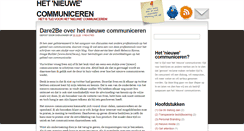 Desktop Screenshot of hetnieuwecommuniceren.blogspot.com