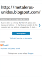 Mobile Screenshot of metaleros-unidos.blogspot.com