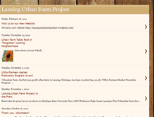 Tablet Screenshot of lansingurbanfarmproject.blogspot.com
