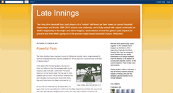 Desktop Screenshot of lateinnings.blogspot.com