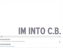 Tablet Screenshot of intocb.blogspot.com