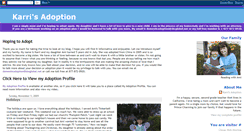Desktop Screenshot of karrisadoption.blogspot.com