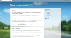 Desktop Screenshot of olasia-chicagowianka.blogspot.com
