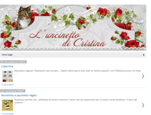 Tablet Screenshot of luncinettodicristina.blogspot.com