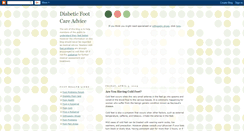 Desktop Screenshot of footcareadvice.blogspot.com
