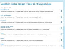 Tablet Screenshot of laptop50ribu.blogspot.com