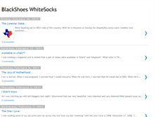 Tablet Screenshot of blackshoeswhitesocksat.blogspot.com