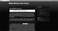 Desktop Screenshot of easymoneymaker122.blogspot.com