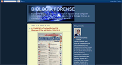 Desktop Screenshot of forenseperu.blogspot.com