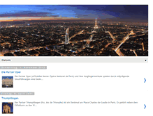Tablet Screenshot of paris-sehenswuerdigkeiten.blogspot.com