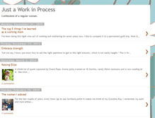 Tablet Screenshot of justaworkinprocess.blogspot.com